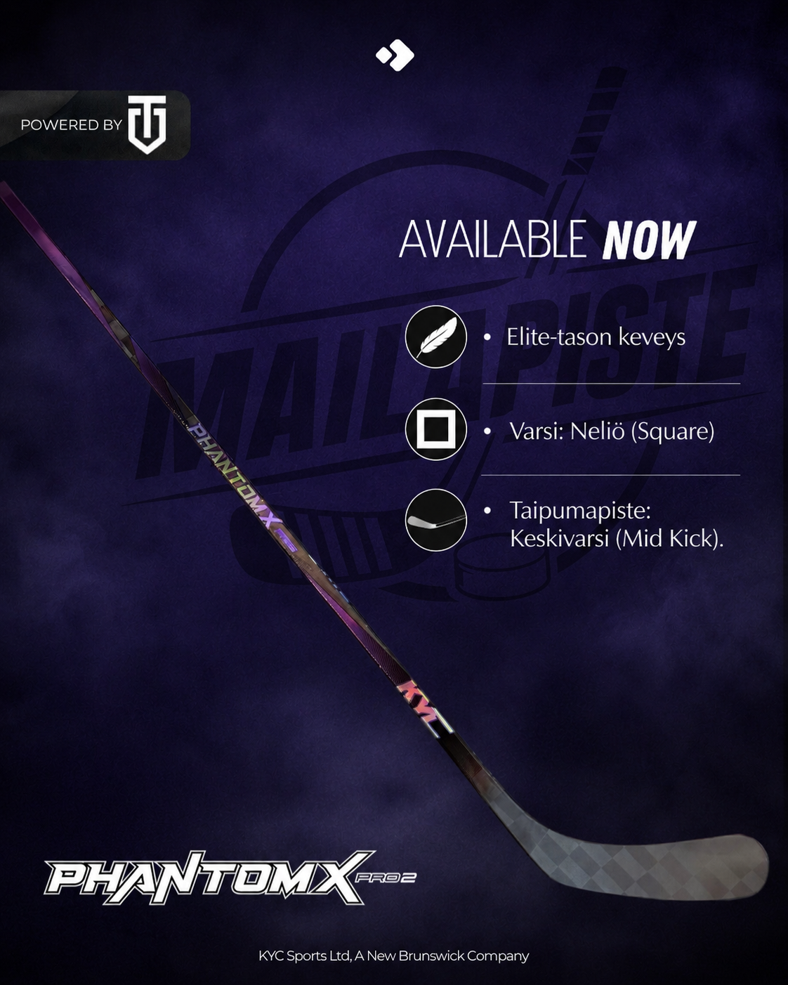 KYC Phantomx Pro 2 Mid Kickpoint